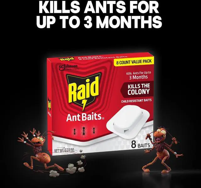 Alt view image 6 of 7 - Ant Killer Baits, Child Resistant Bug Killer for Indoor Home Use, 0.24 Oz, 8 Count