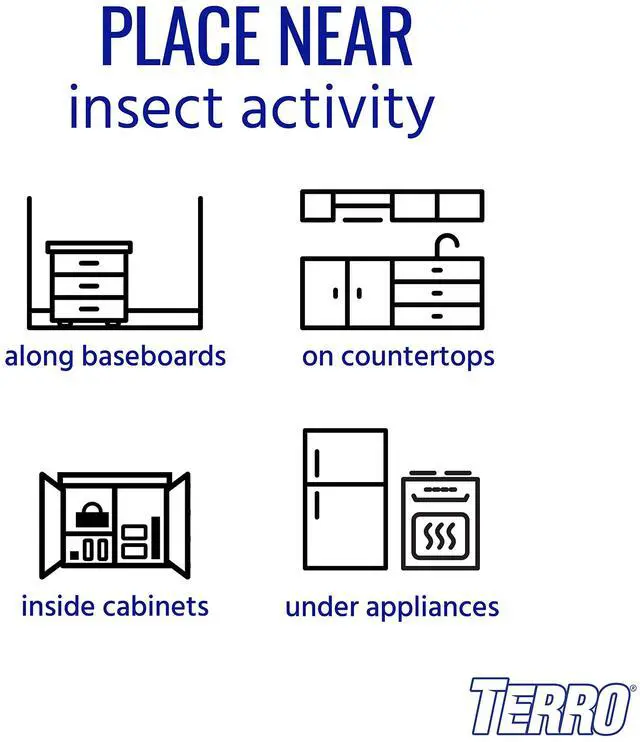 Alt view image 6 of 7 - Ant & Roach Bait, 4-Pack, Indoor Ant Killer and Roach Killer