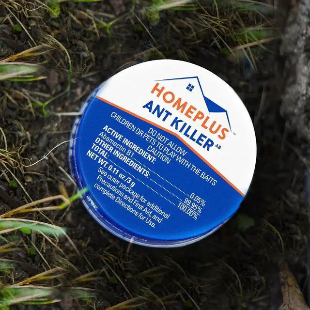 Alt view image 5 of 7 - Ant Bait Traps, Outdoor & Indoor Ant Killer, 4 Metal Stations with 4 Food-Based Attractants, Child-Resistant Design, Formulated with Abamectin B1, Ready-to-Use Bait Station