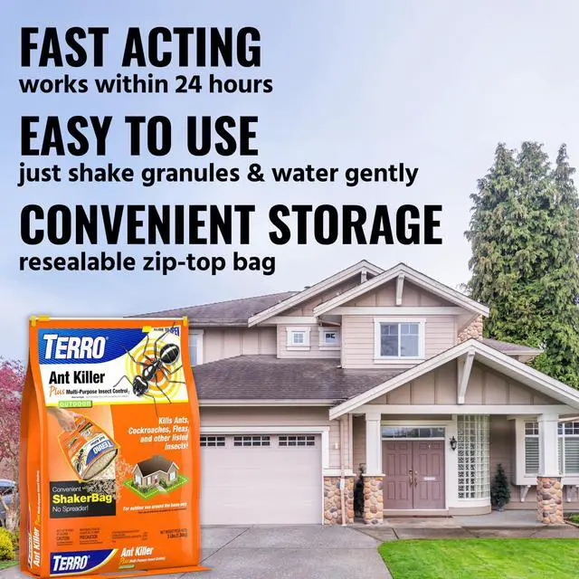 Alt view image 3 of 7 - Ant Killer Plus Multi-Purpose Insect Control, 3 lb Shaker Bag