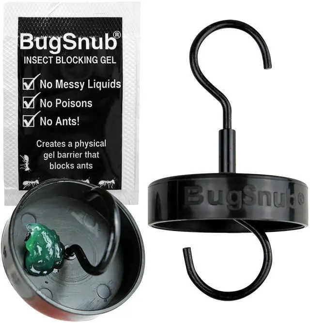 Main image of Hanging Ant Guard (1-pack)- Waterless Ant Defense for Hummingbird Nectar Feeders, Unique Upside-down Design, No Liquid Moat, Metal Hooks