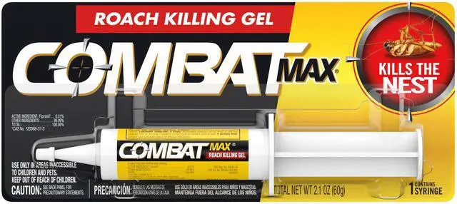 Main image of Max Roach Killing Gel for Indoor and Outdoor Use, 1 Syringe, 2.1 Ounce (Pack of 1)