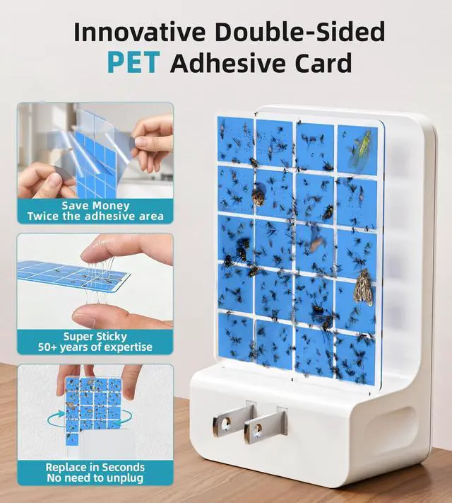 Alt view image 2 of 4 - Upgraded 5 PCS Double-Sided Adhesive Card Refills for Replacement