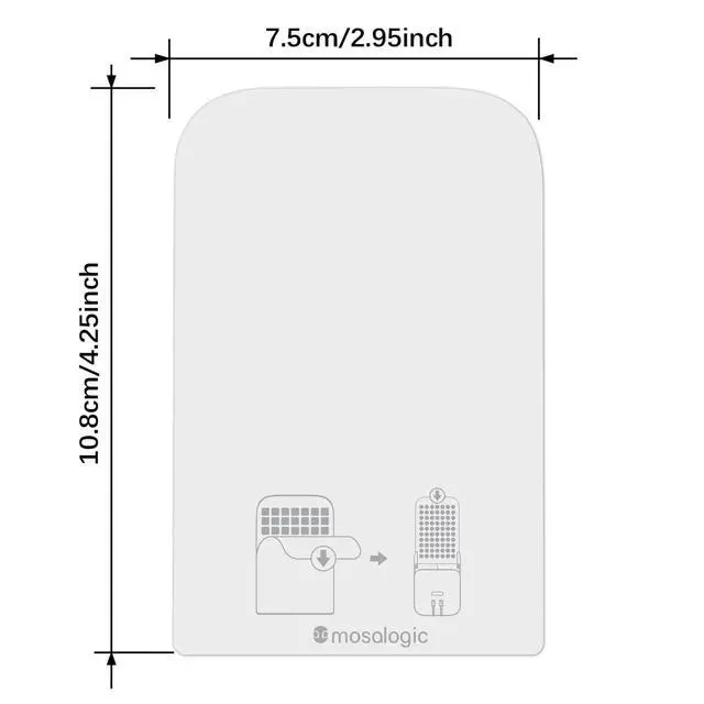 Alt view image 7 of 7 - Sticky Card Plug Refill Replacement Glue Cards for Flying Insect Trap Indoor-10pack (No Device)