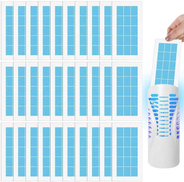 Main image of 30 Pack UV Flying Insect Trap Refill Compatible with Shieldeck Sticky Card Plug Refill Replacement Glue Boards for Insect Bug Mosquito Gnat Indoors (No Device)