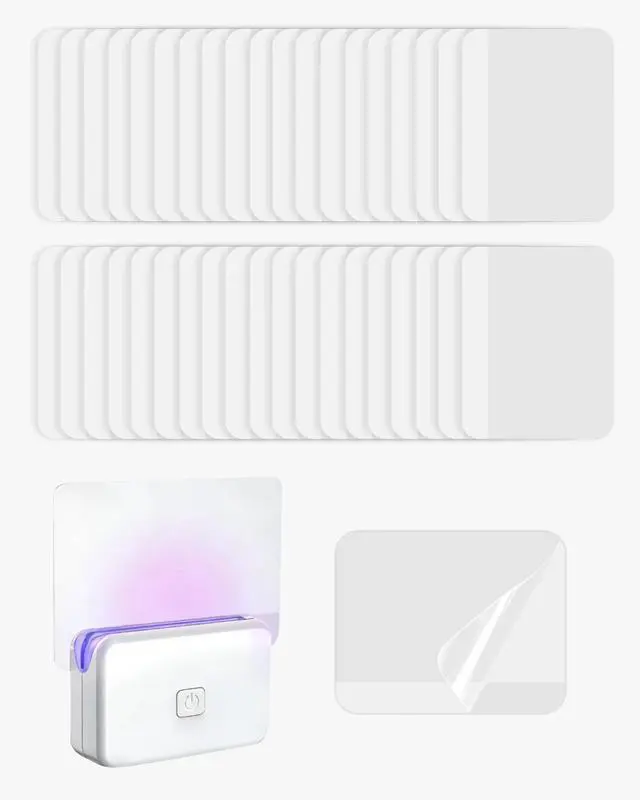 Main image of 40 Pack Refill Glue Boards Compatible with LFSYS Fruit Fly Traps for Indoors, Sticky Card Refills for LFSYS Plug-in UV Light Fly Trap