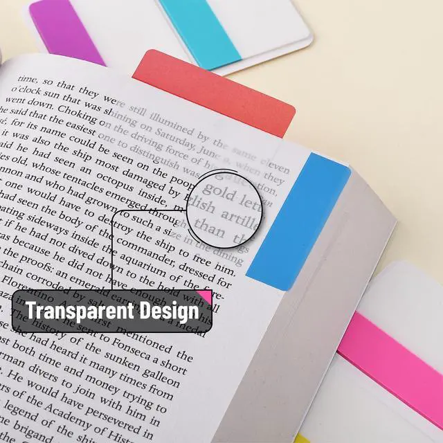 Alt view image 6 of 7 - Sticky Index Tabs, 500 Pcs, 21 Sets, Vibrant