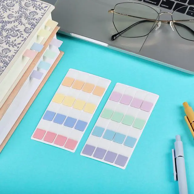 Alt view image 5 of 7 - Sticky Index Tabs, 480 Pcs, Pastel Sticky Tabs for Notebooks