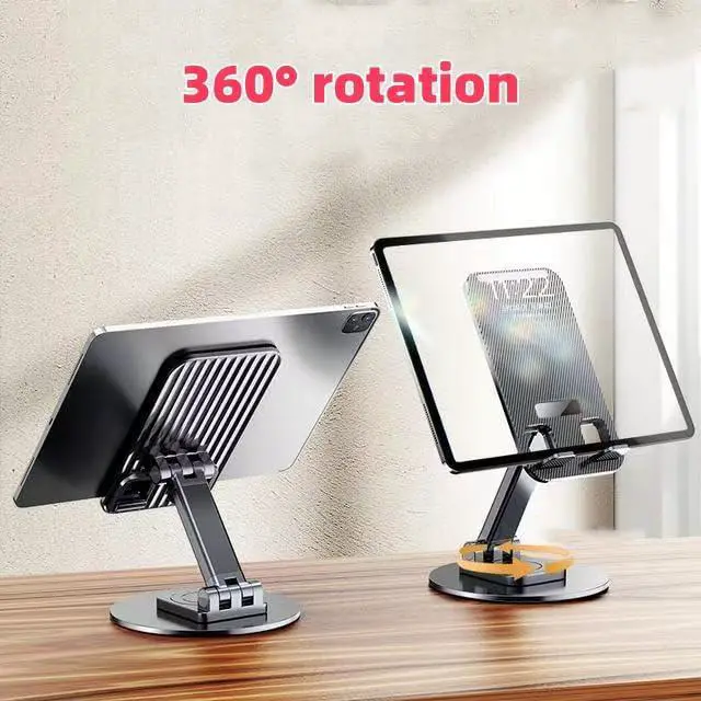 Alt view image 3 of 7 - Adjustable Phone Stand, Black