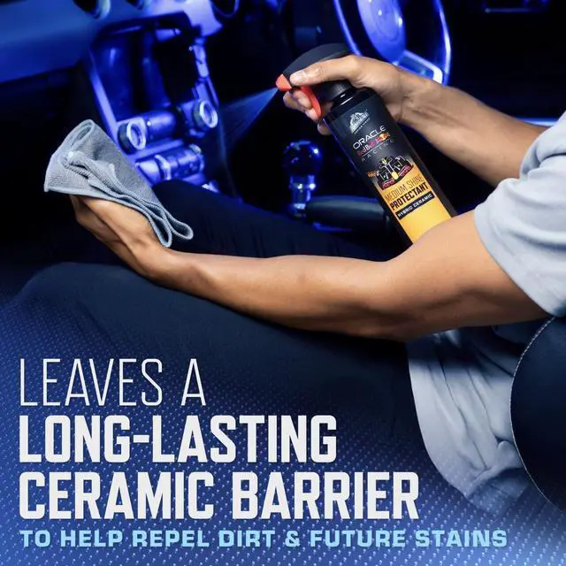 Alt view image 2 of 7 - Podium Series Hybrid Ceramic Medium Shine Protectant Spray, 16 fl oz, Car Interior Protectant Developed in Collaboration with Oracle Red Bull Racing
