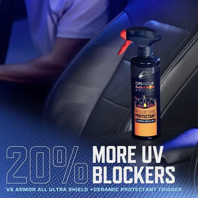 Alt view image 4 of 7 - Podium Series Hybrid Ceramic Medium Shine Protectant Spray, 16 fl oz, Car Interior Protectant Developed in Collaboration with Oracle Red Bull Racing