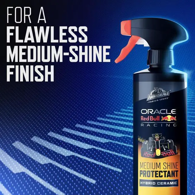 Alt view image 6 of 7 - Podium Series Hybrid Ceramic Medium Shine Protectant Spray, 16 fl oz, Car Interior Protectant Developed in Collaboration with Oracle Red Bull Racing