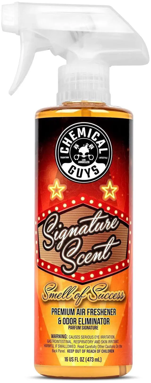 Main image of AIR_069_16 Signature Scent Premium Air Freshener and Odor Eliminator, Smell of Success (Great for Cars, Trucks, SUVs, RVs, Home, Office & More) 16 fl oz