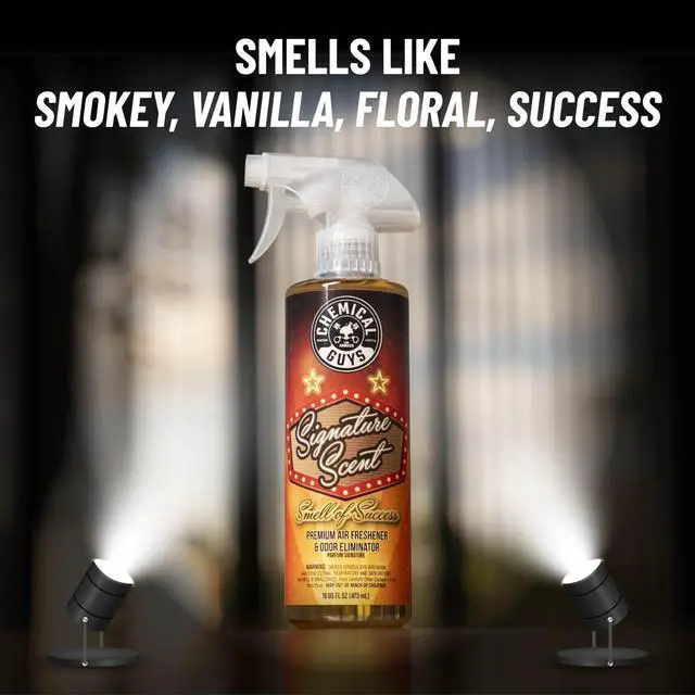 Alt view image 4 of 6 - AIR_069_16 Signature Scent Premium Air Freshener and Odor Eliminator, Smell of Success (Great for Cars, Trucks, SUVs, RVs, Home, Office & More) 16 fl oz