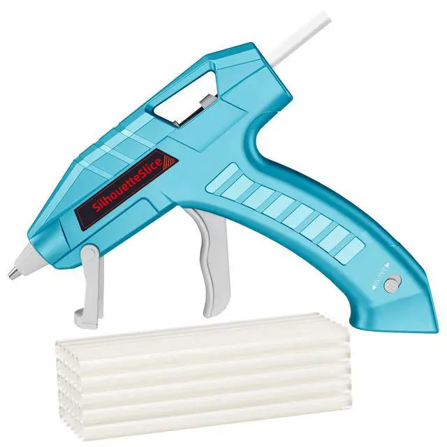 Main image of Cordless Hot Glue Gun Fast Preheating Glue Gun and Sticks Set with 2600mAh USB-C Rechargeable Battery 30 Premium Glue Sticks Compact Size Ideal for Crafts DIY Projects and Repairs