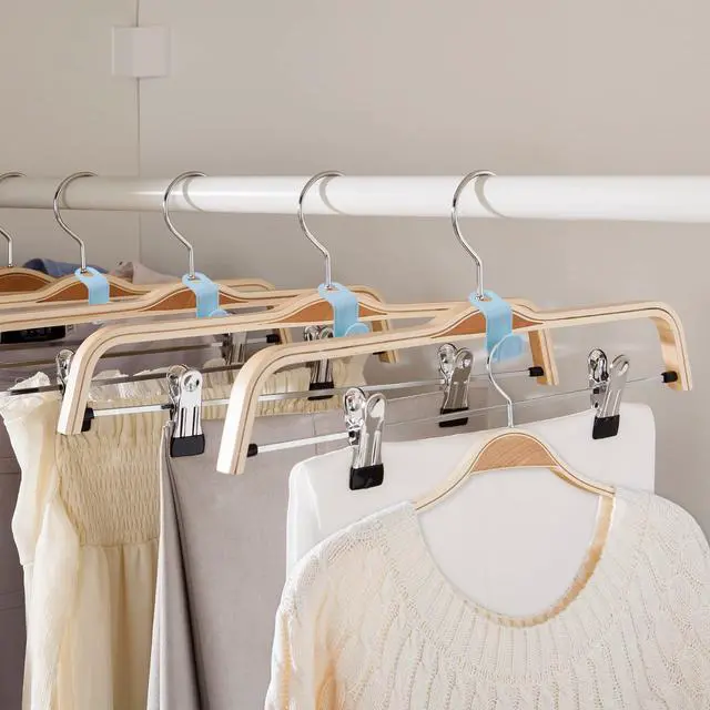 Alt view image 4 of 7 - Clothes Hanger Connector Hooks Plastic Cascading Hanger Saving Organizer Hanger Hooks for Heavy Duty Clothes Closet(20 Pieces)