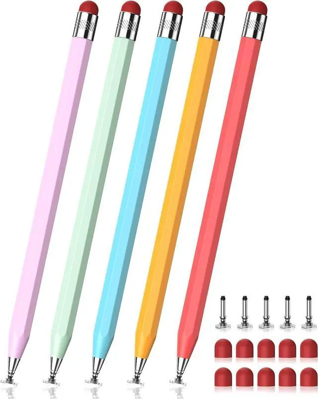 Main image of Stylus Pen for Touchscreen.2-in-1 Tip for Switch,iPad.Pencil-Stylus5PCS
