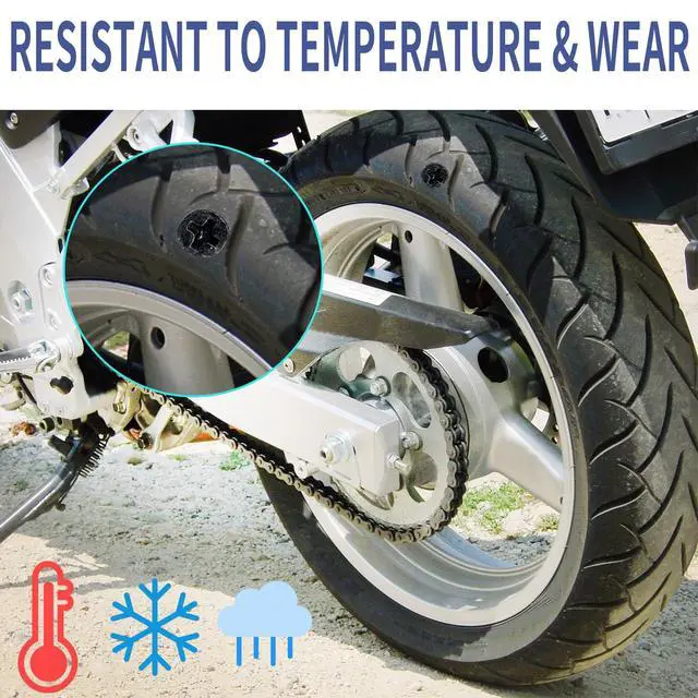Alt view image 5 of 7 - Tire Repair Nails 70PCS, Rubber Screw in Tyre Repair Screws Plugs Flat Tire Fix Rubber Nail Kits Heavy Duty Vacuum Tyre Tool with Screwdriver Box for Car Motorcycle Truck Jeep Puncture (35S+35L)