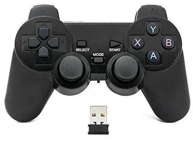 Main image of 2.4GHz wireless gamepad joystick joypad game controller for PC (doesn't support win10)