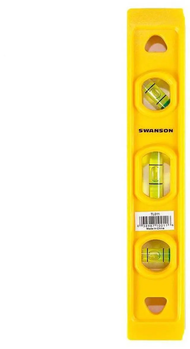 Alt view image 3 of 6 - TL011 9-Inch Speedlite Torpedo Level Yellow