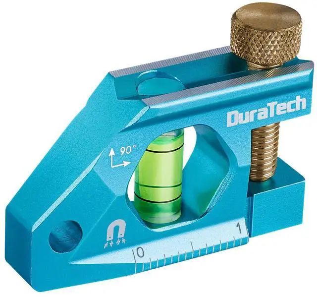 Main image of 2.5-Inch Level, Magnetic Torpedo Level with 90° Bubbles, V-Groove, Large Viewing Window, Aluminum Alloy Body, Hanging Hole, SAE and Metric Scale for DIY Projects and Household Use
