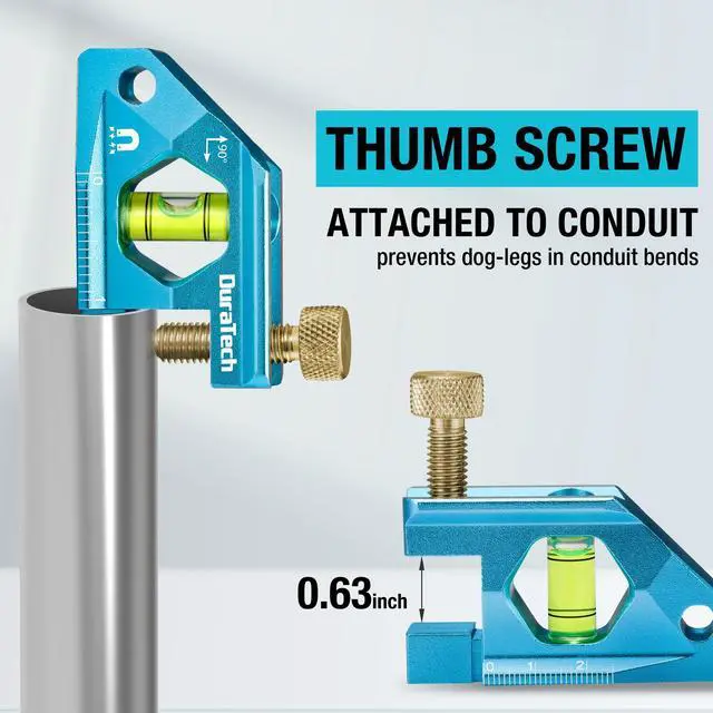 Alt view image 5 of 7 - 2.5-Inch Level, Magnetic Torpedo Level with 90° Bubbles, V-Groove, Large Viewing Window, Aluminum Alloy Body, Hanging Hole, SAE and Metric Scale for DIY Projects and Household Use
