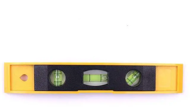 Main image of Magnetic Torpedo Level, 3 Bubble Spirit Magnetic Ruler Level Measuring Instrument Tool (9" level)