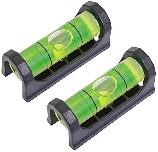 Main image of 2Pcs Magnetic Bubble Level Measuring Layout Tools Levels with Magnetic Base Bubble Spirit Level