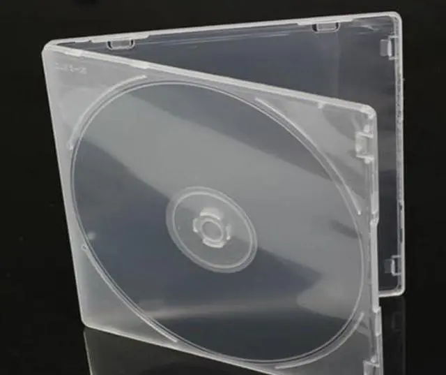 Alt view image 3 of 5 - 10 Pack 5.2mm CD Case Slim Single Super Clear PP Poly Plastic CD DVD Case Disc Storage Wallets