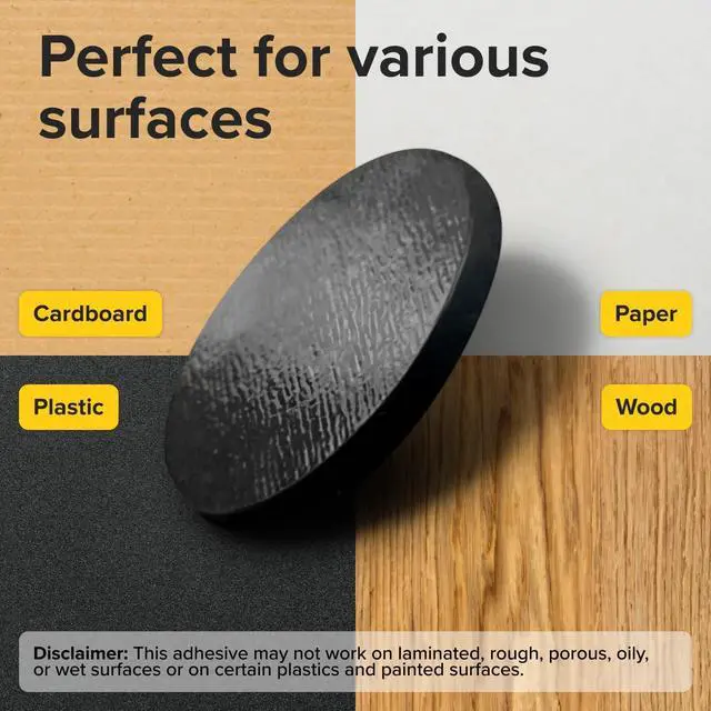 Alt view image 5 of 6 - Peel-&-Stick Flexible Adhesive Magnets 350 pcs (0.4"x0.08") Magnetic Dots for Office Supplies, Whiteboard, Crafts, Fridge, & School Projects