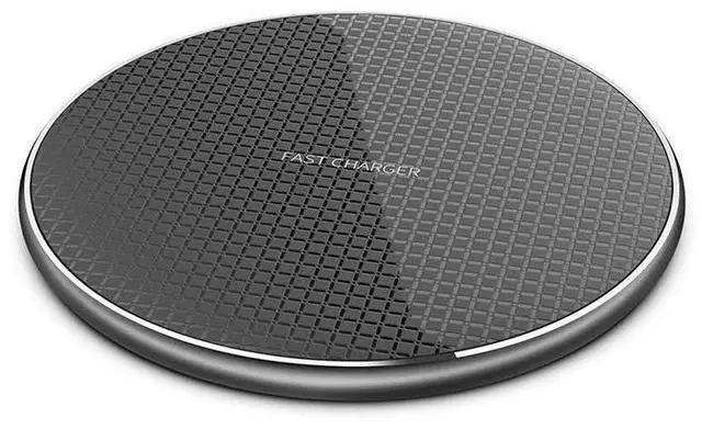 Main image of Wireless Charger 15W Fast Charge Aluminum Wireless Charging Pad Mat for iPhone 14 Pro Max/14 Plus/13 Pro/12/11/XS/XR/8, Samsung Galaxy S22/S21, Note 20/10 and More