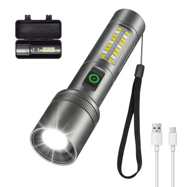Main image of Zoomable EDC Rechargeable LED Flashlights