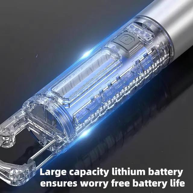Alt view image 4 of 6 - Rechargeable Flashlight Camping Light: Ultra Bright COB Side Light LED Light with Adjustable Focal Length 5-Mode Perfect for Emergency, Hunting & Camping, IPX4 Waterproof (1)
