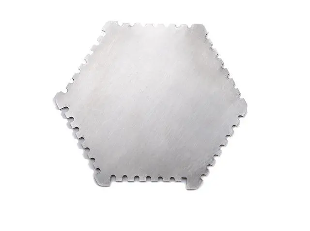 Alt view image 4 of 4 - Wet Film Thickness Gauge Comb - Mil Scale Wet Mil Gauge Step and Notched for Paints Resins,Aluminum