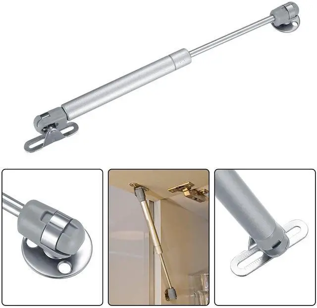 Alt view image 4 of 7 - 2 Pcs Gas Springs,100N/22.5LB Gas Struts Lift Supports,Gas Shocks, Soft Close Hinges,Furniture Cabinet Door Lid Stay,Hydraulic Gas Lift Spring Stay for Cabinet,Storage Box Spring Struts-10.43"