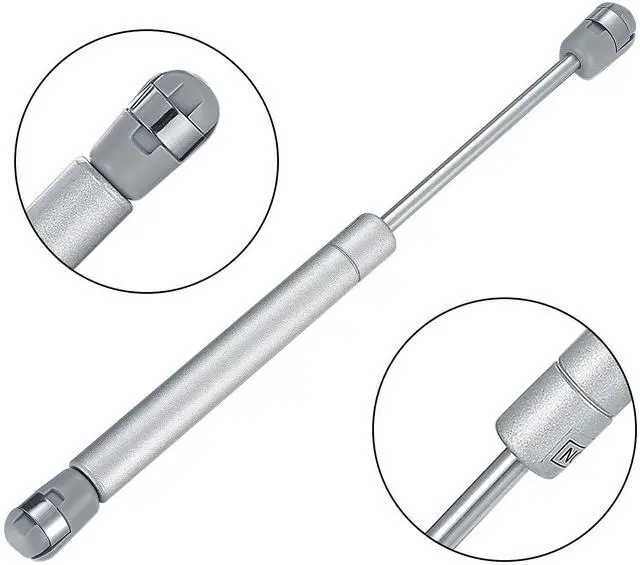 Alt view image 3 of 7 - 2 Pcs Gas Springs,100N/22.5LB Gas Struts Lift Supports,Gas Shocks, Soft Close Hinges,Furniture Cabinet Door Lid Stay,Hydraulic Gas Lift Spring Stay for Cabinet,Storage Box Spring Struts-10.43"