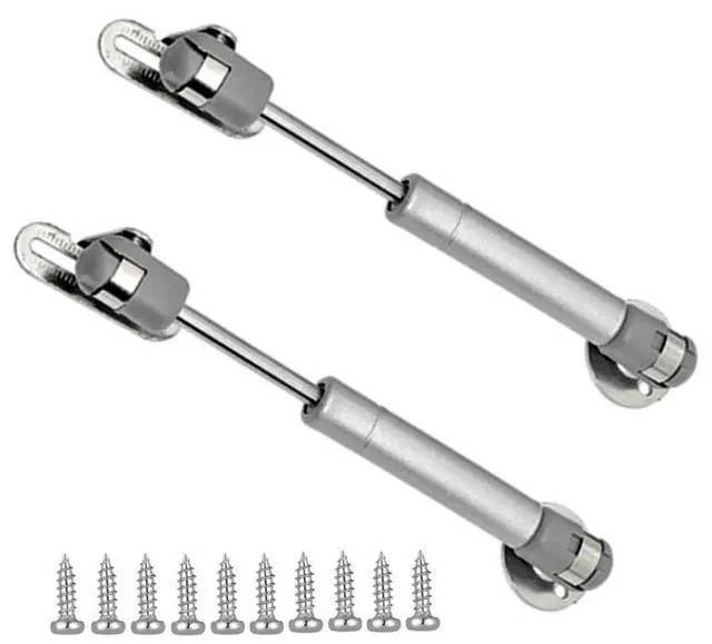Main image of 20N/4.4 lb Gas Strut Cabinet Hinge Safety Lift Support, Gas Struts Soft Open Lid Hinge for Cabinet Toy Box, 6 inch Length 2Pcs