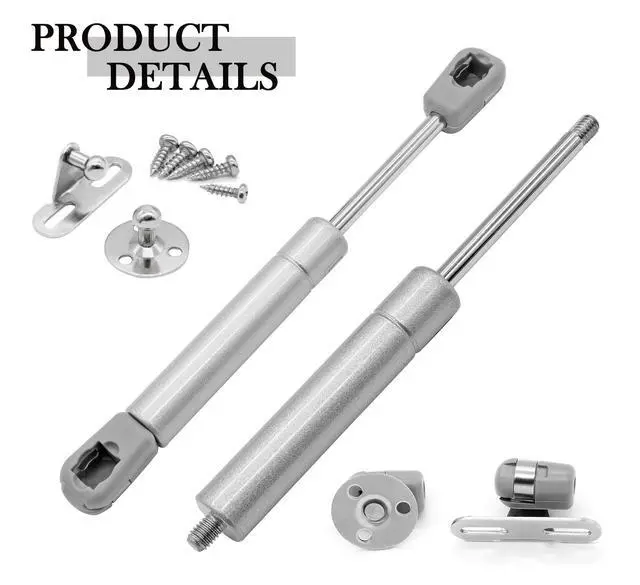Alt view image 4 of 7 - 2Pcs 50N/10lb Gas Struts, 6 Inch Length