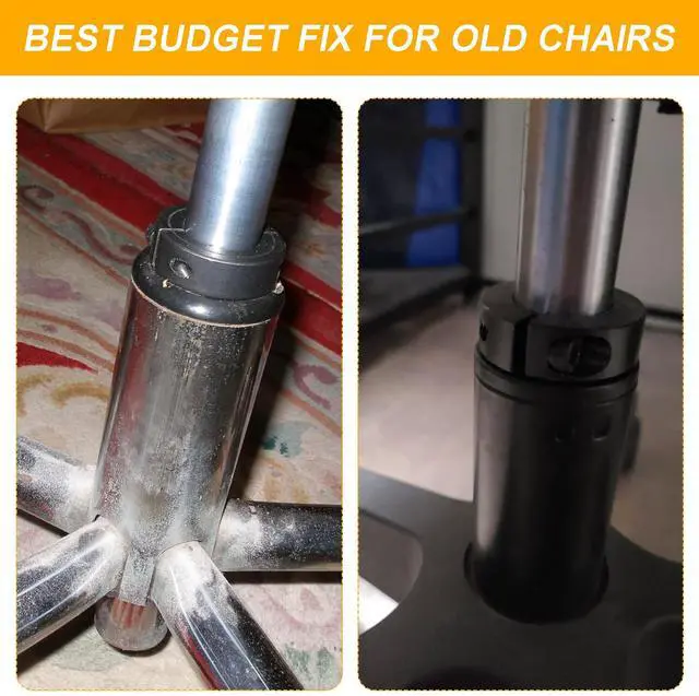 Alt view image 6 of 7 - Fix Sinking Office Chair Clamps for Desk and Gaming Chairs