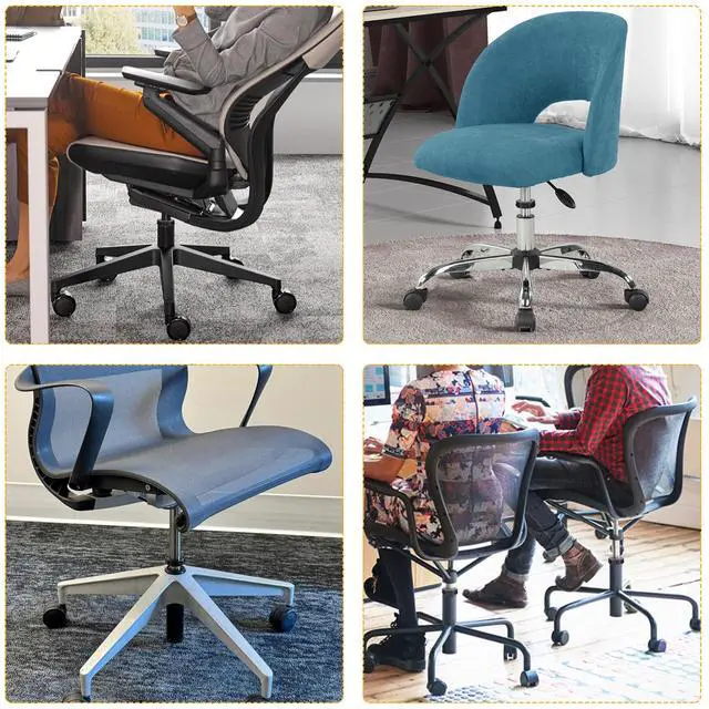 Alt view image 5 of 7 - Fix Sinking Office Chair Clamps for Desk and Gaming Chairs