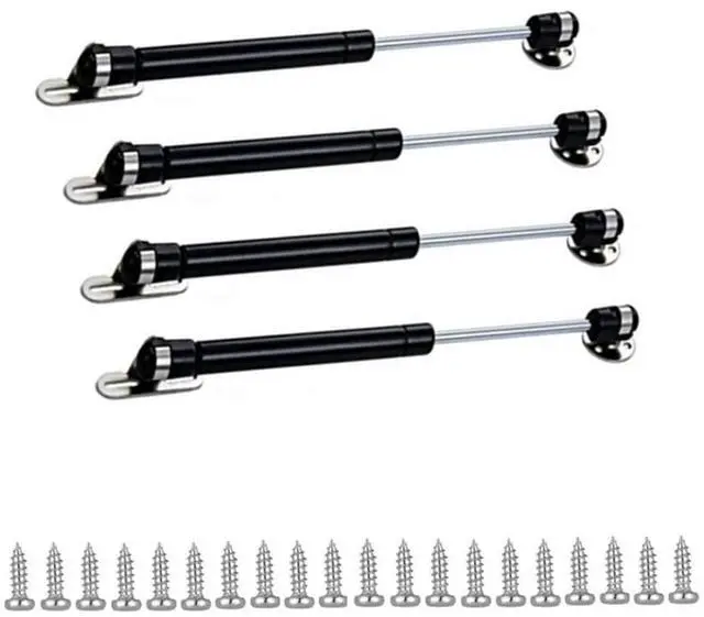 Main image of 40N/8.8lb Gas Struts, Gas Springs, Gas Strut, Lift Support, 6 inch Gas Shocks, Lid Stay, Lid Support Black 4 Pcs