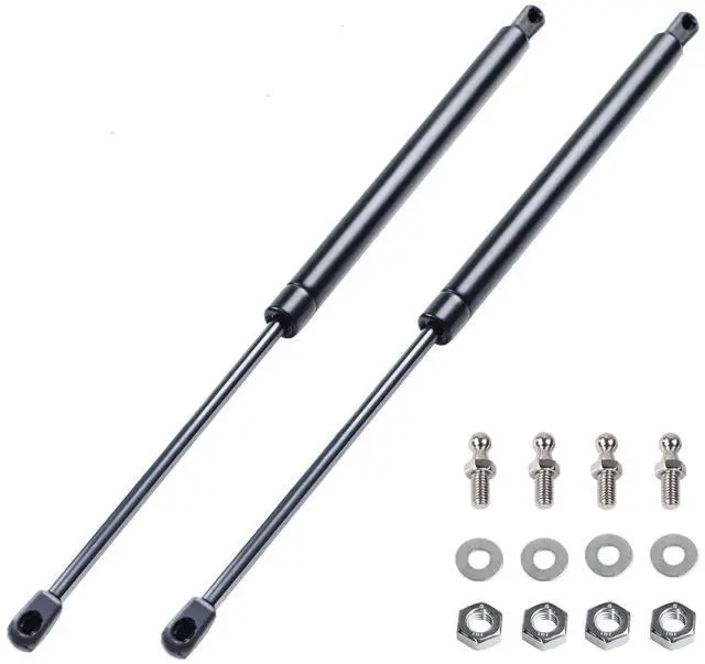 Main image of 16" 28Lbs/127N Gas Spring Shocks Struts Lift Support for Hydraulics Piston Lid Stay for Camper Shell Leer are Truck Topper Rear Window Truck Cap Canopy Door C16-08941