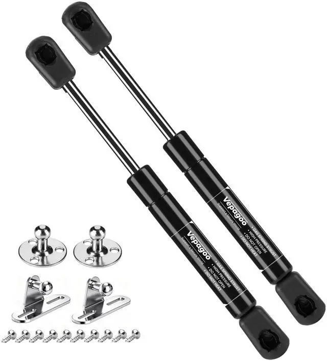 Main image of 7 inch 18 lb Gas Struts for RV Cabinet Door with Brackets, 2Pcs