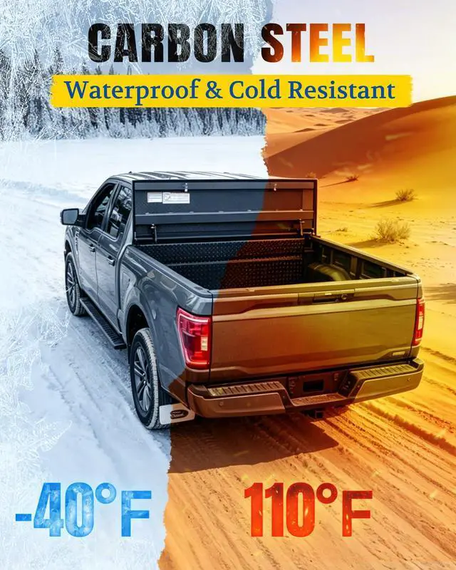 Alt view image 6 of 7 - 10 Inch Gas Strut 50 Lbs, 10" Truck Tool Box Shocks, C16-10445 Hydraulic Lift Support Spring for Weather Guard Toolbox Delta Box Lid Boat Hatch(Fits 40-55 lbs Lid), 2 Pcs