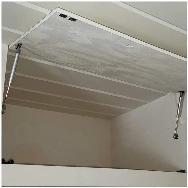 Alt view image 3 of 7 - 6 Pcs 100N/22.5lb Gas Struts 10inch Cabinet Struts Cabinet Shocks Cabinet Door Lift Pneumatic Support