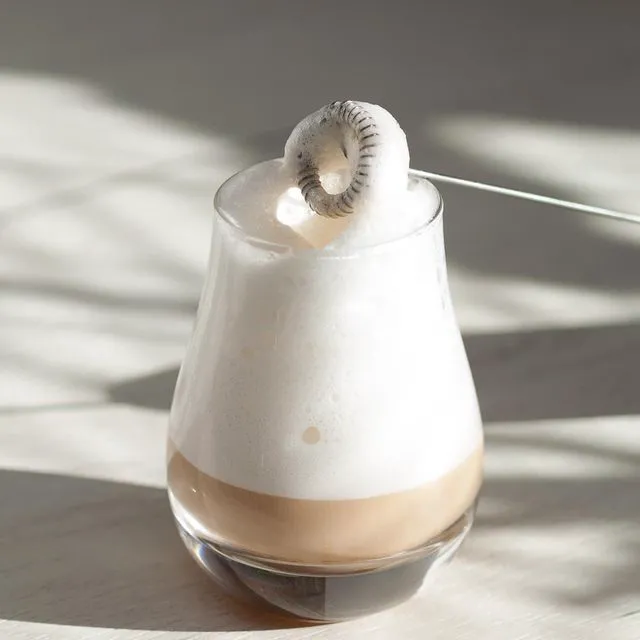 Alt view image 2 of 7 - Electric Milk and Coffee Frother, 9" Portable and Rechargeable Handheld Mixer with 3 Speed Settings