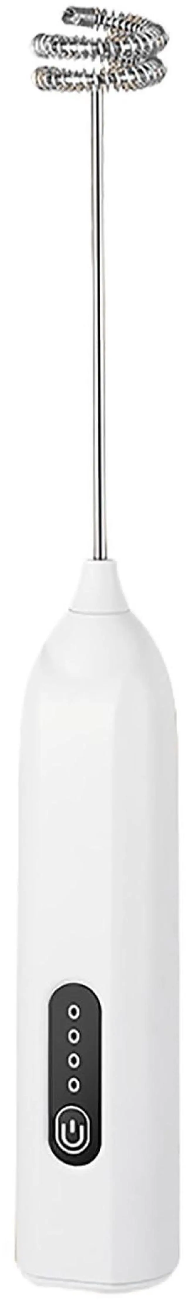 Main image of Electric Milk and Coffee Frother, 9" Portable and Rechargeable Handheld Mixer with 3 Speed Settings