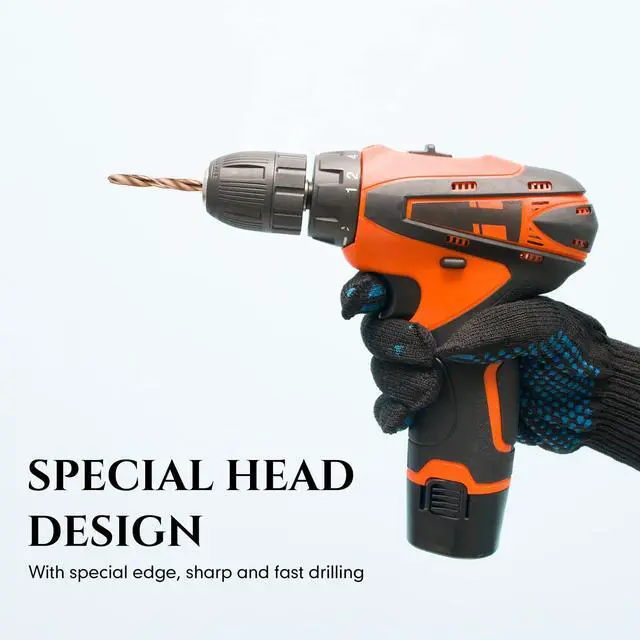 Alt view image 4 of 7 - 15 Pieces 1/16" 1/8" 5/64" Drill Bit M35 High Speed Steel Twist Cobalt Drill Bit Set for Hardened Metal Stainless Steel Cast Iron Woodwork Plastic (1/16 Inch,1/8 Inch,5/64 Inch)