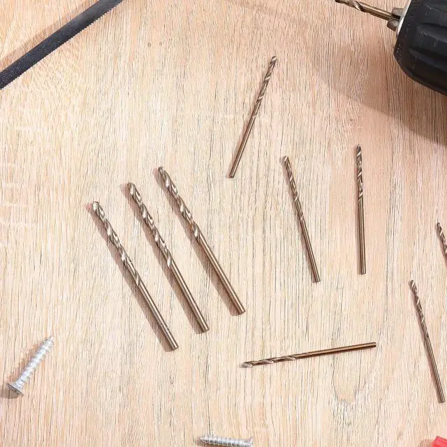 Alt view image 7 of 7 - 15 Pieces 1/16" 1/8" 5/64" Drill Bit M35 High Speed Steel Twist Cobalt Drill Bit Set for Hardened Metal Stainless Steel Cast Iron Woodwork Plastic (1/16 Inch,1/8 Inch,5/64 Inch)