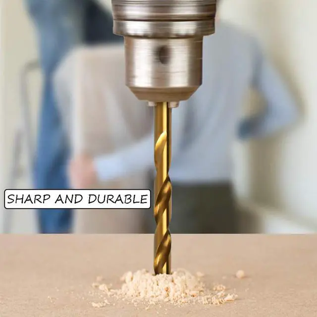 Alt view image 6 of 7 - 13-Piece M35 Cobalt Drill Bit Set | High Heat Resistant Steel Metric Drill Bits with Straight Shank | Ideal for Drilling Stainless Steel, Cast Iron, and Hard Metals